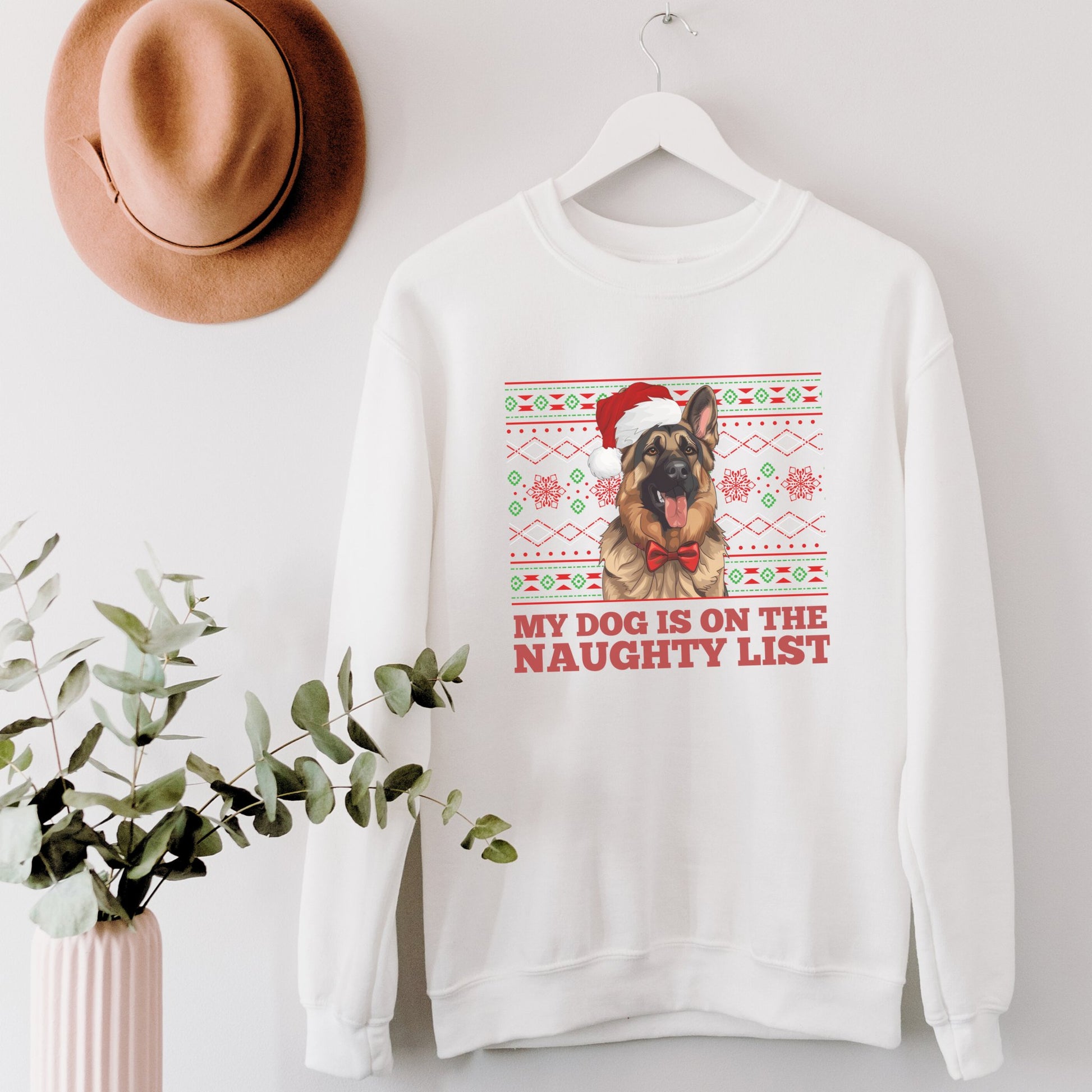 Naughty Shepherd Sweatshirt - The Pawsitive Initiative