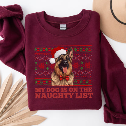 Naughty Shepherd Sweatshirt - The Pawsitive Initiative