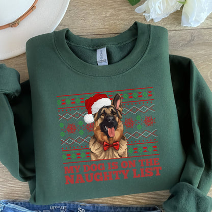 Naughty Shepherd Sweatshirt - The Pawsitive Initiative