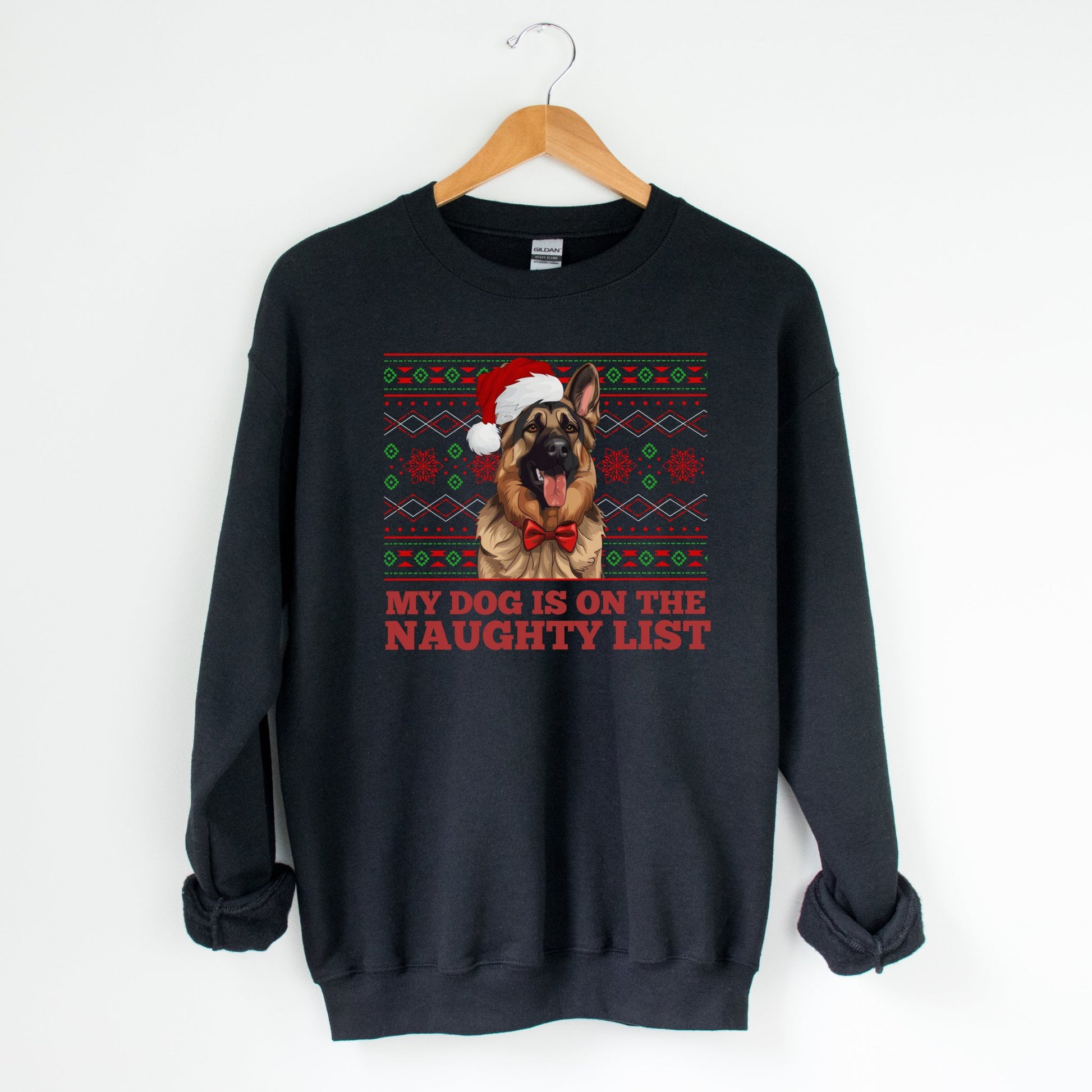 Naughty Shepherd Sweatshirt - The Pawsitive Initiative