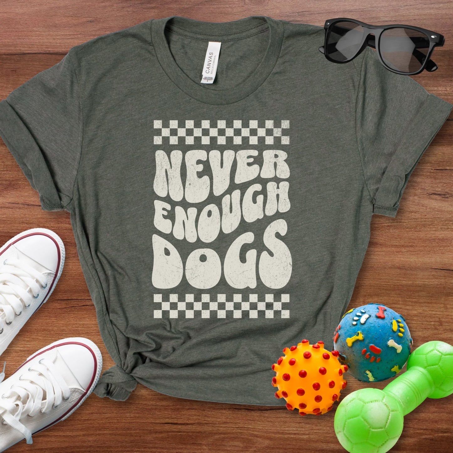 Never Enough Dogs Shirt - The Pawsitive Initiative