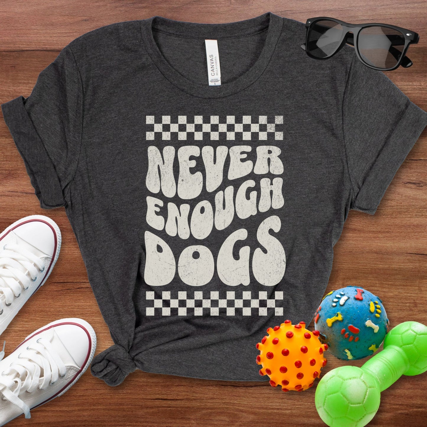 Never Enough Dogs Shirt - The Pawsitive Initiative