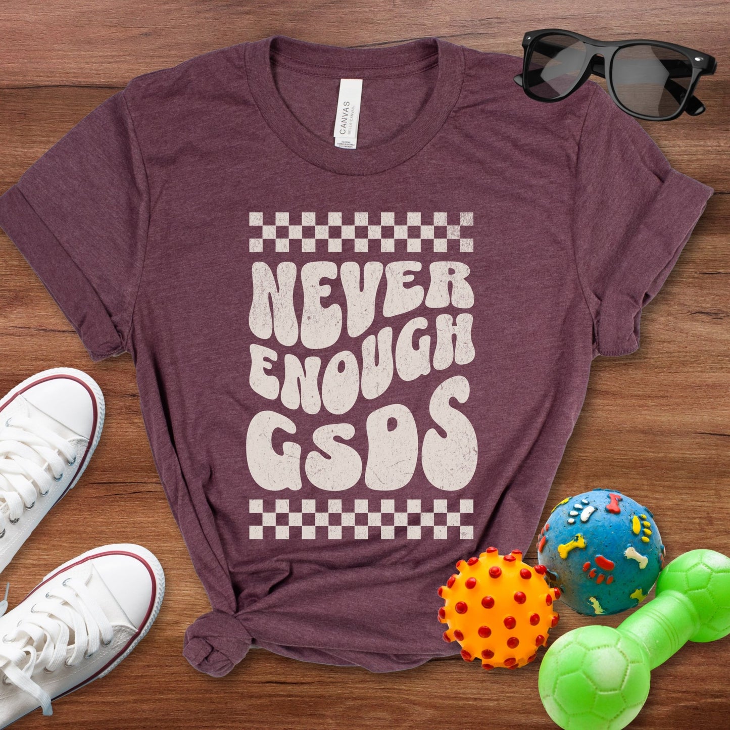 Never Enough GSDs Shirt - The Pawsitive Initiative