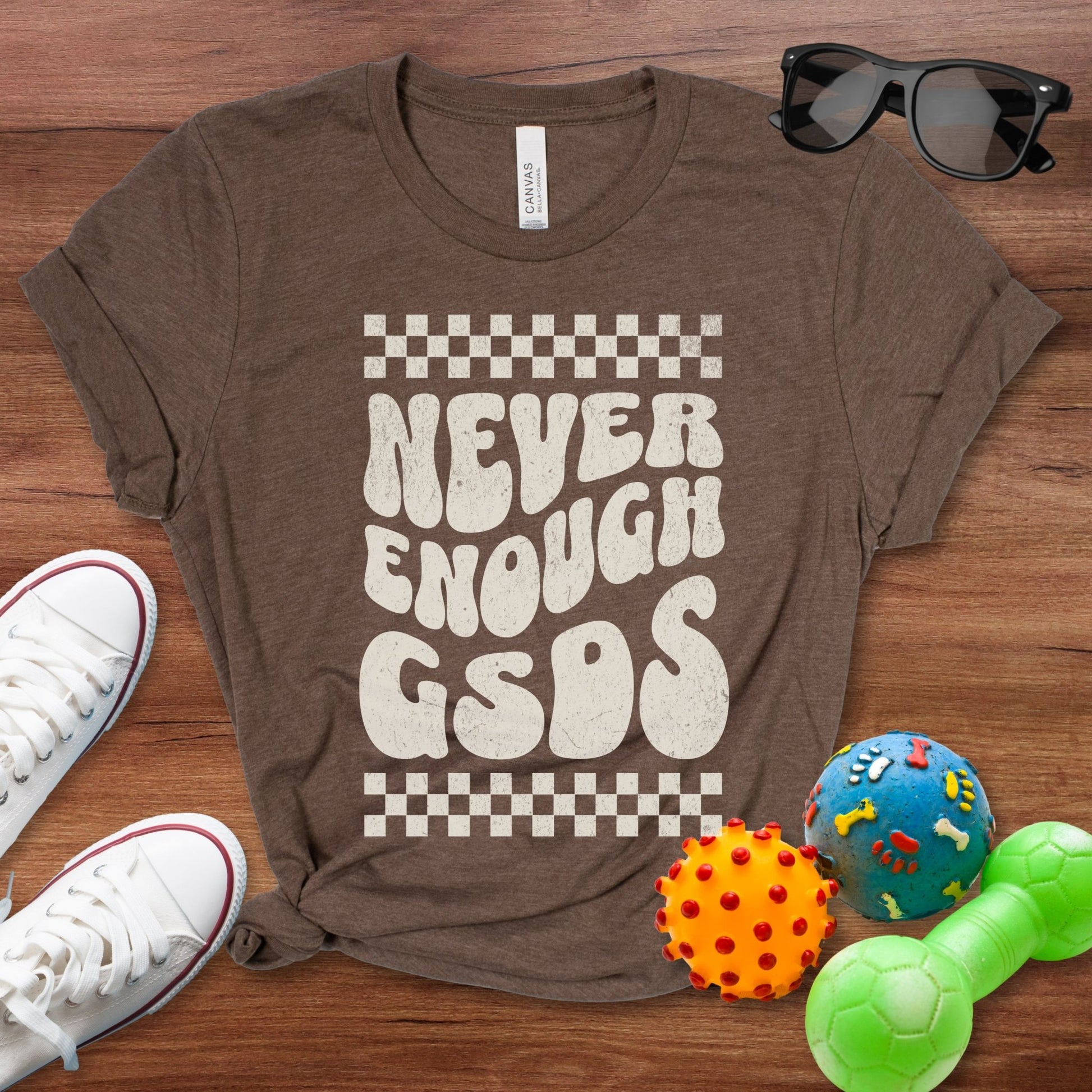 Never Enough GSDs Shirt - The Pawsitive Initiative