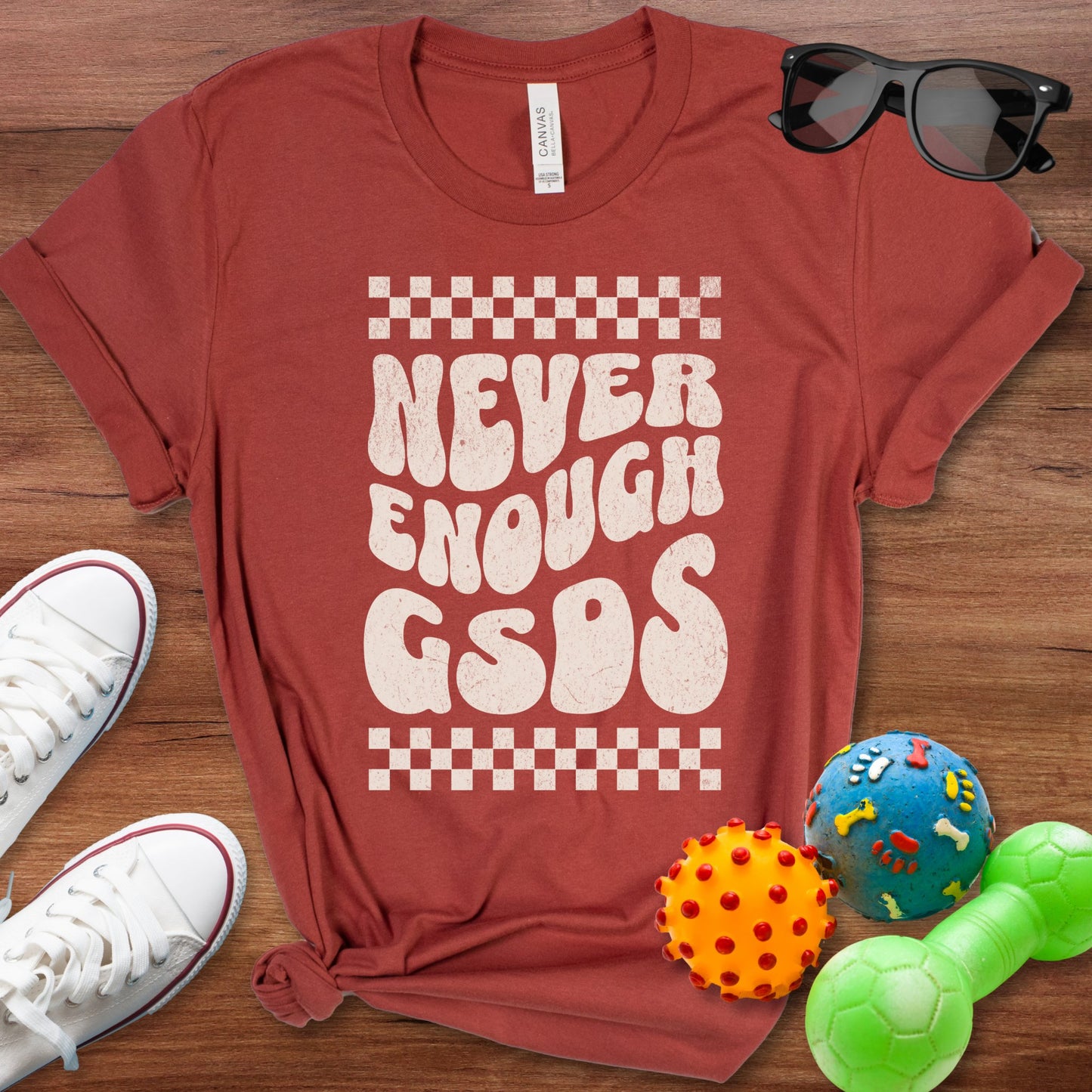 Never Enough GSDs Shirt - The Pawsitive Initiative