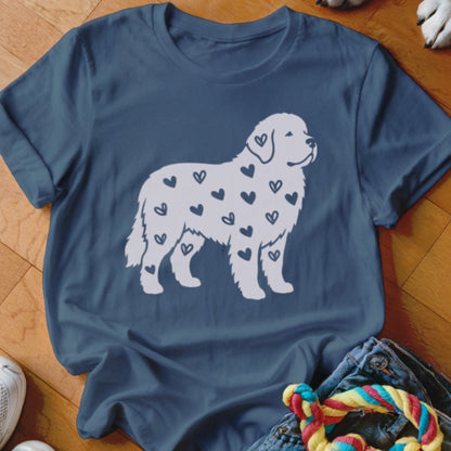 Newfie Hearts Shirt - The Pawsitive Initiative