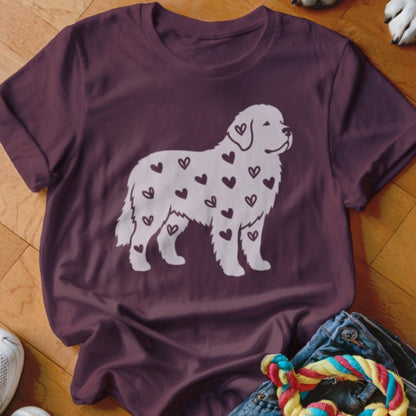Newfie Hearts Shirt - The Pawsitive Initiative