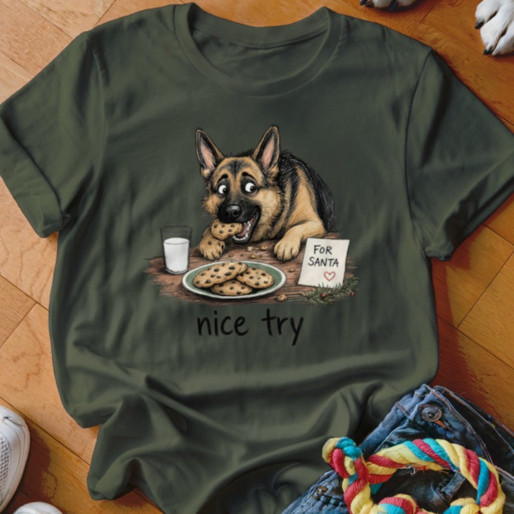 Nice Try Shirt - The Pawsitive Initiative