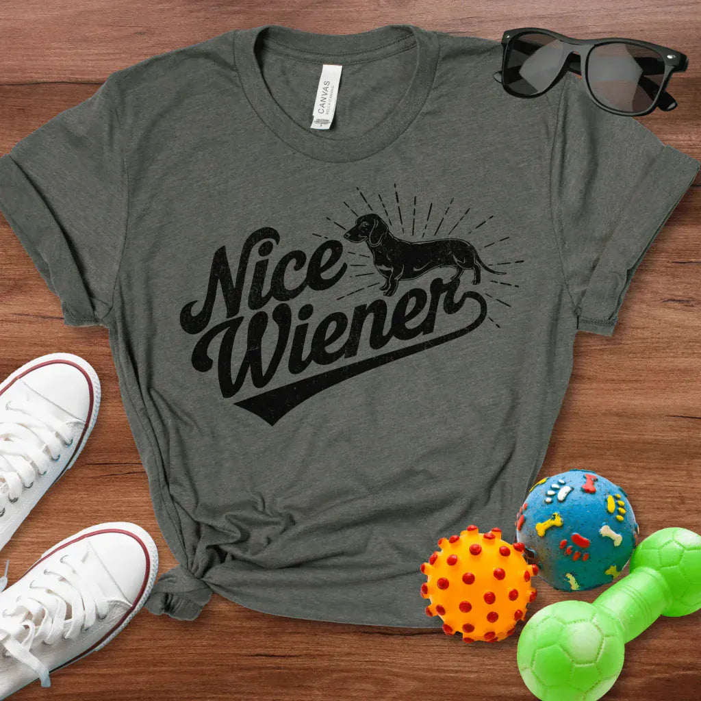 Nice Wiener Shirt - The Pawsitive Initiative