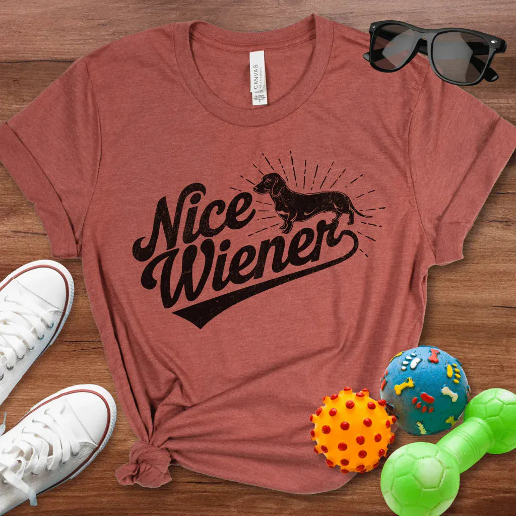 Nice Wiener Shirt - The Pawsitive Initiative