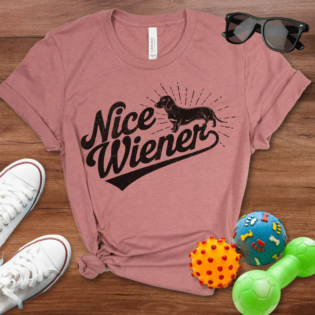 Nice Wiener Shirt - The Pawsitive Initiative