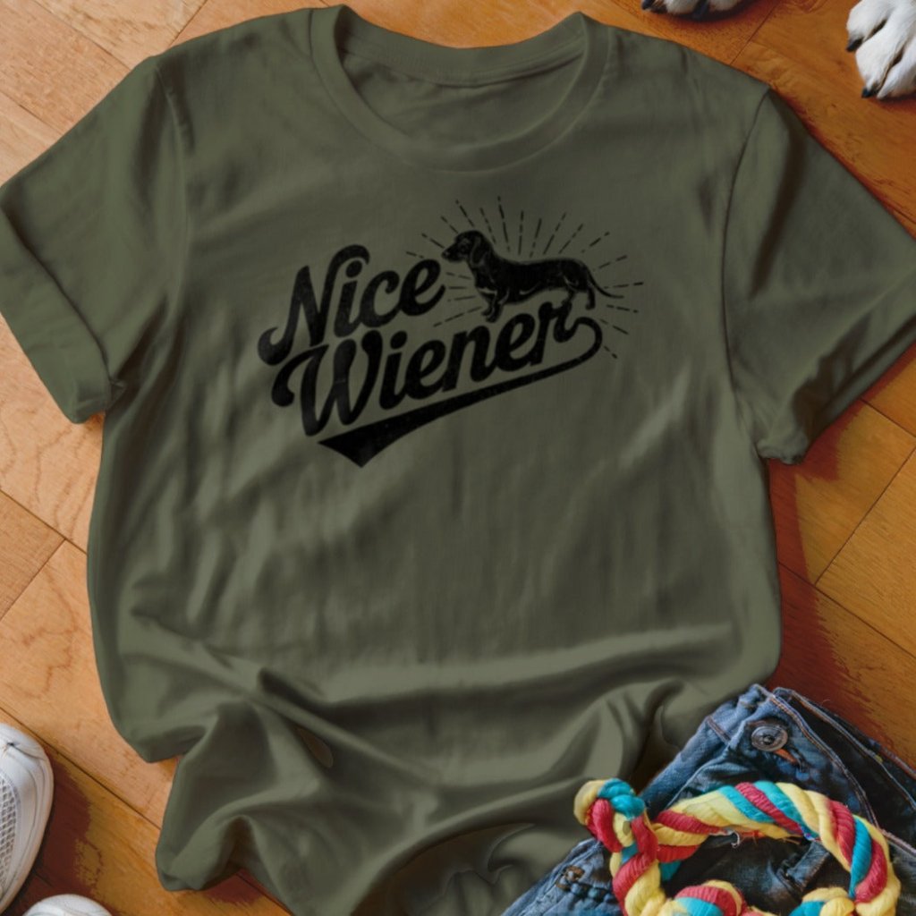 Nice Wiener Shirt - The Pawsitive Initiative