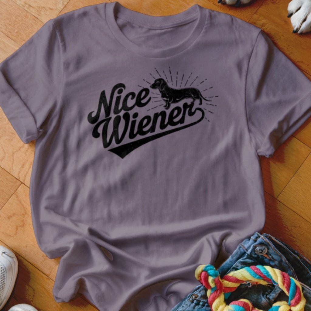 Nice Wiener Shirt - The Pawsitive Initiative