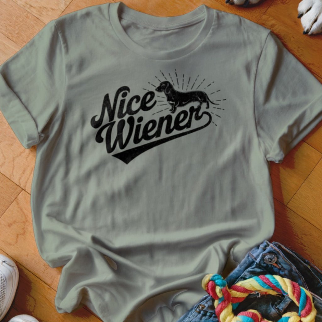 Nice Wiener Shirt - The Pawsitive Initiative