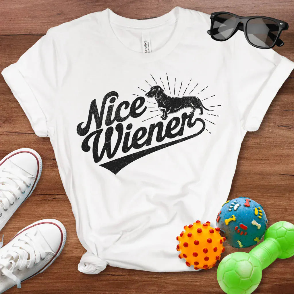 Nice Wiener Shirt - The Pawsitive Initiative