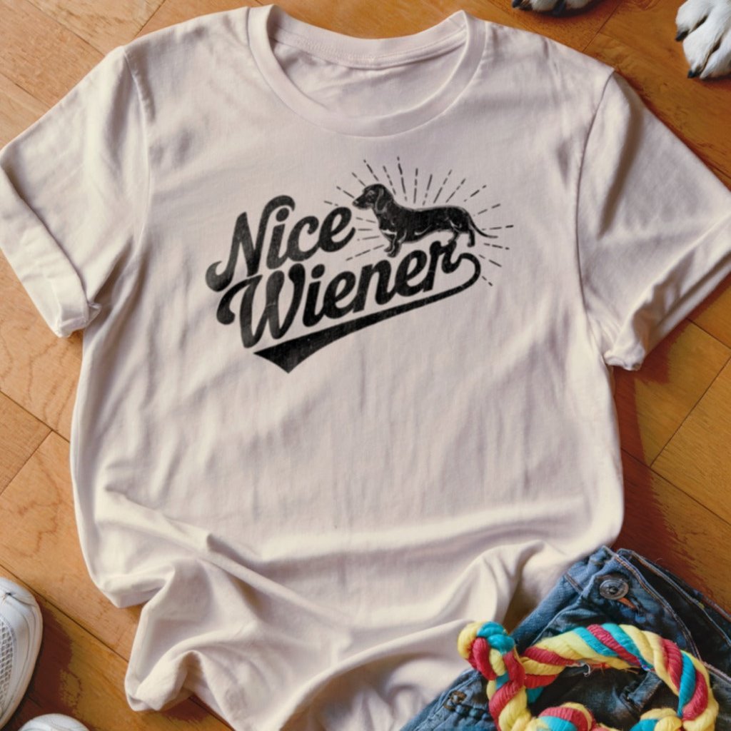 Nice Wiener Shirt - The Pawsitive Initiative