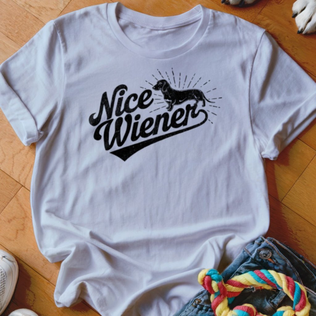 Nice Wiener Shirt - The Pawsitive Initiative