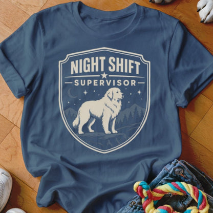 Night Shift Supervisor Shirt - The Pawsitive Initiative