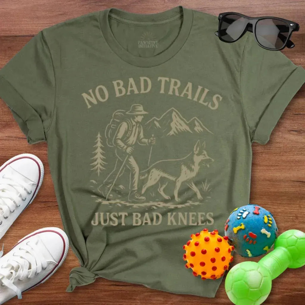 No Bad Trails Shirt - The Pawsitive Initiative
