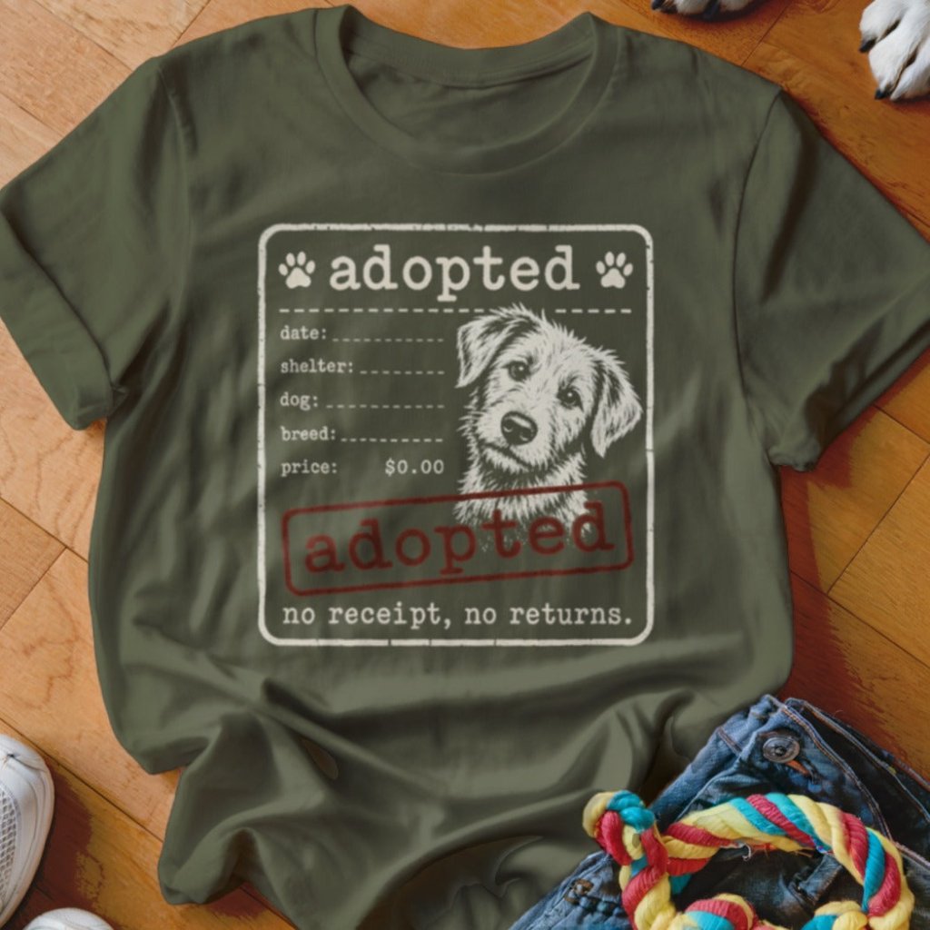 No Receipt No Returns Shirt - The Pawsitive Initiative