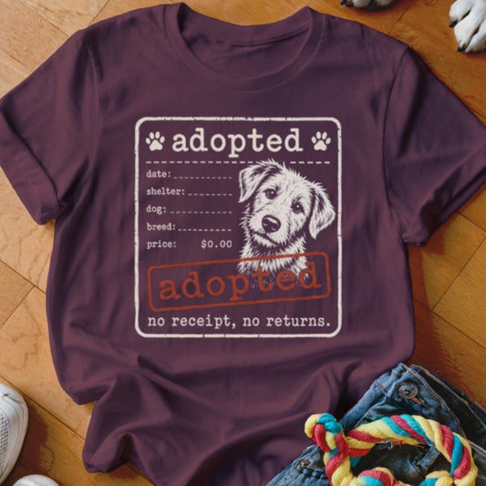 No Receipt No Returns Shirt - The Pawsitive Initiative