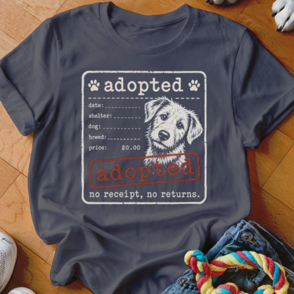 No Receipt No Returns Shirt - The Pawsitive Initiative