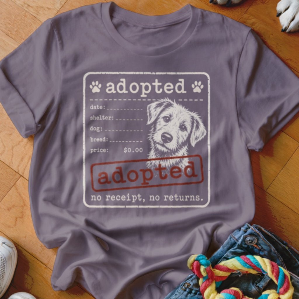 No Receipt No Returns Shirt - The Pawsitive Initiative