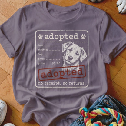 No Receipt No Returns Shirt - The Pawsitive Initiative