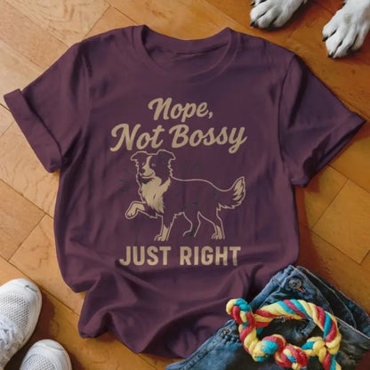 Nope Not Bossy Shirt - The Pawsitive Initiative