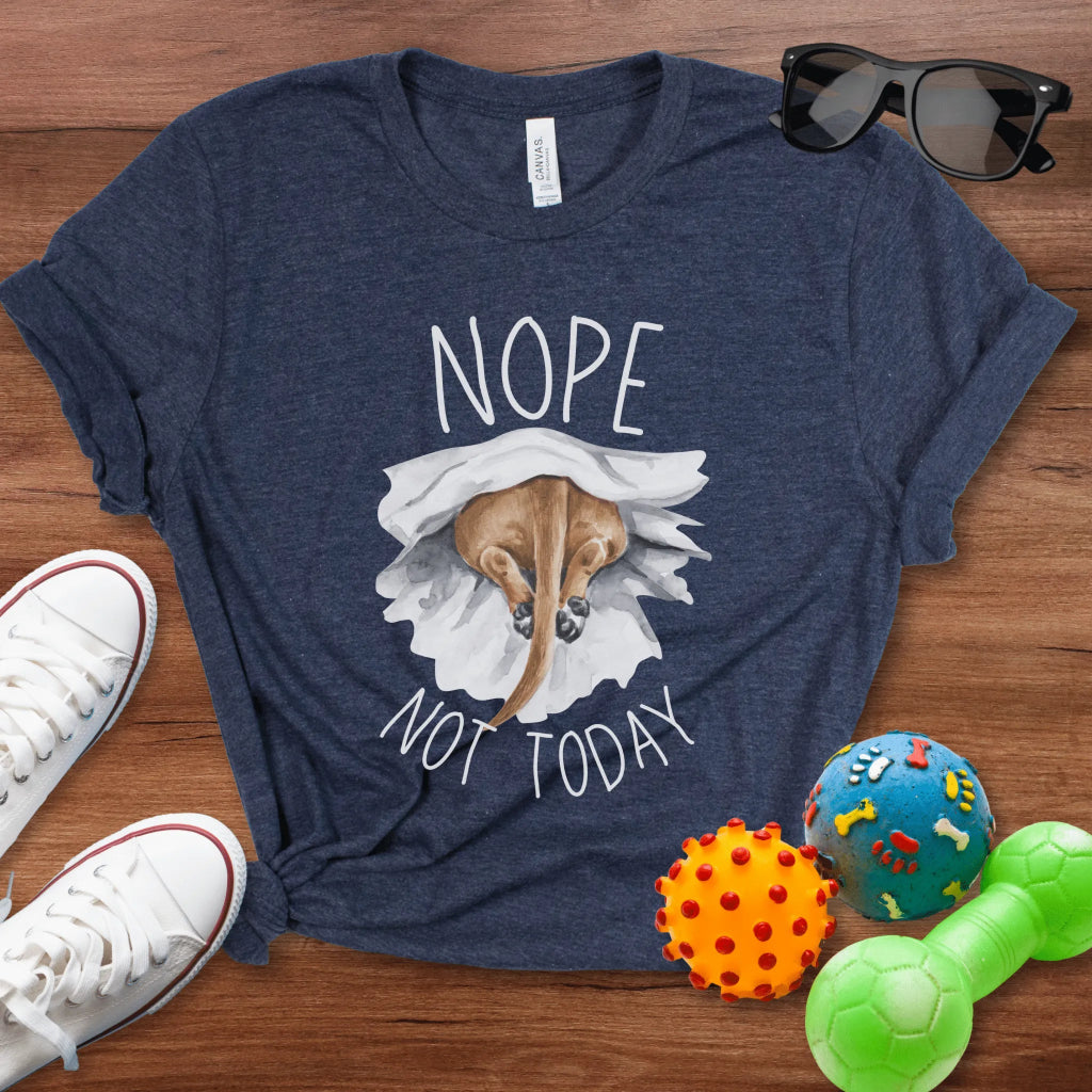 Nope Not Today Shirt - The Pawsitive Initiative