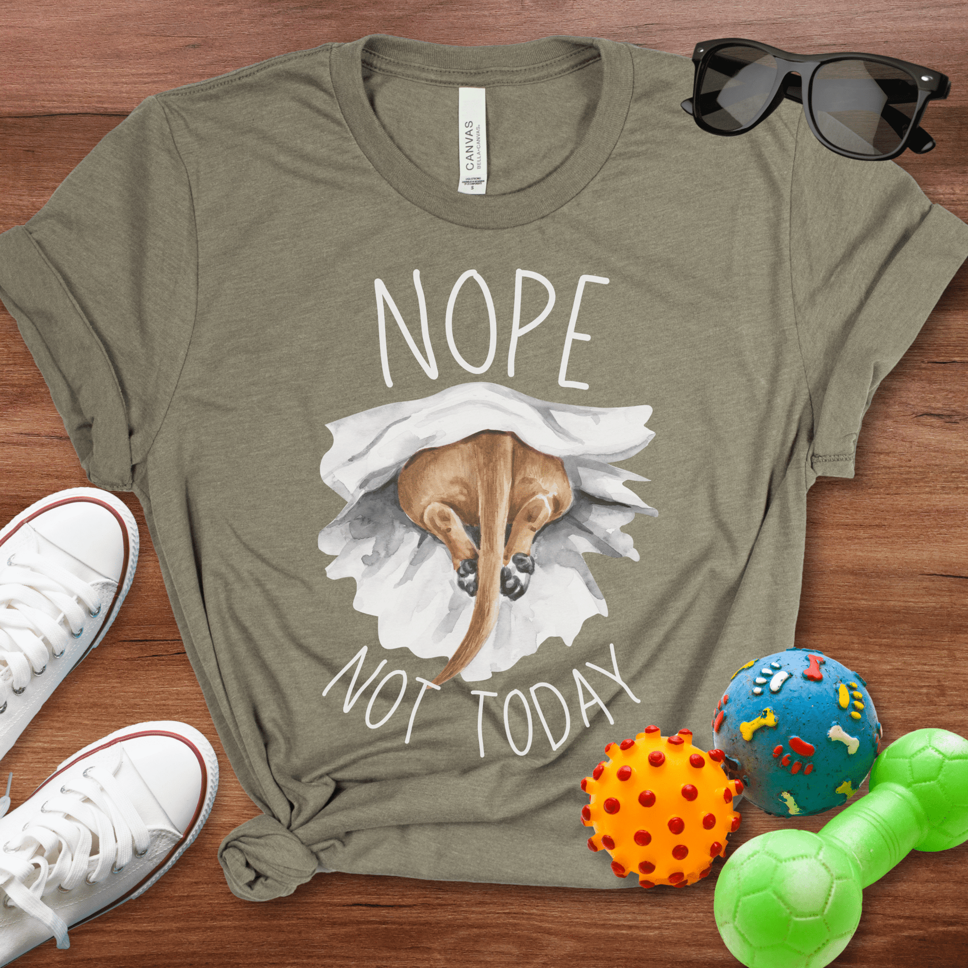 Nope Not Today Shirt - The Pawsitive Initiative