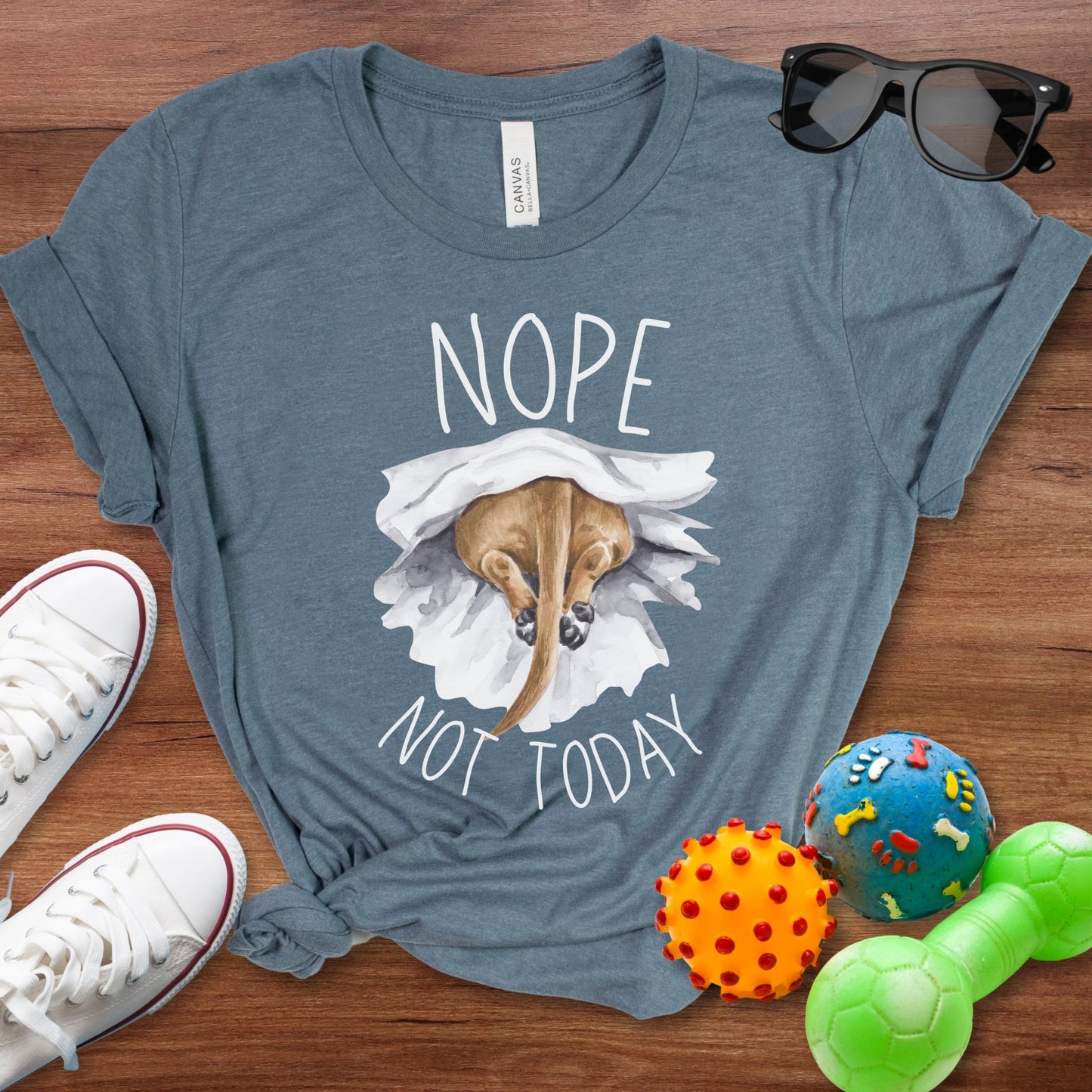 Nope Not Today Shirt - The Pawsitive Initiative