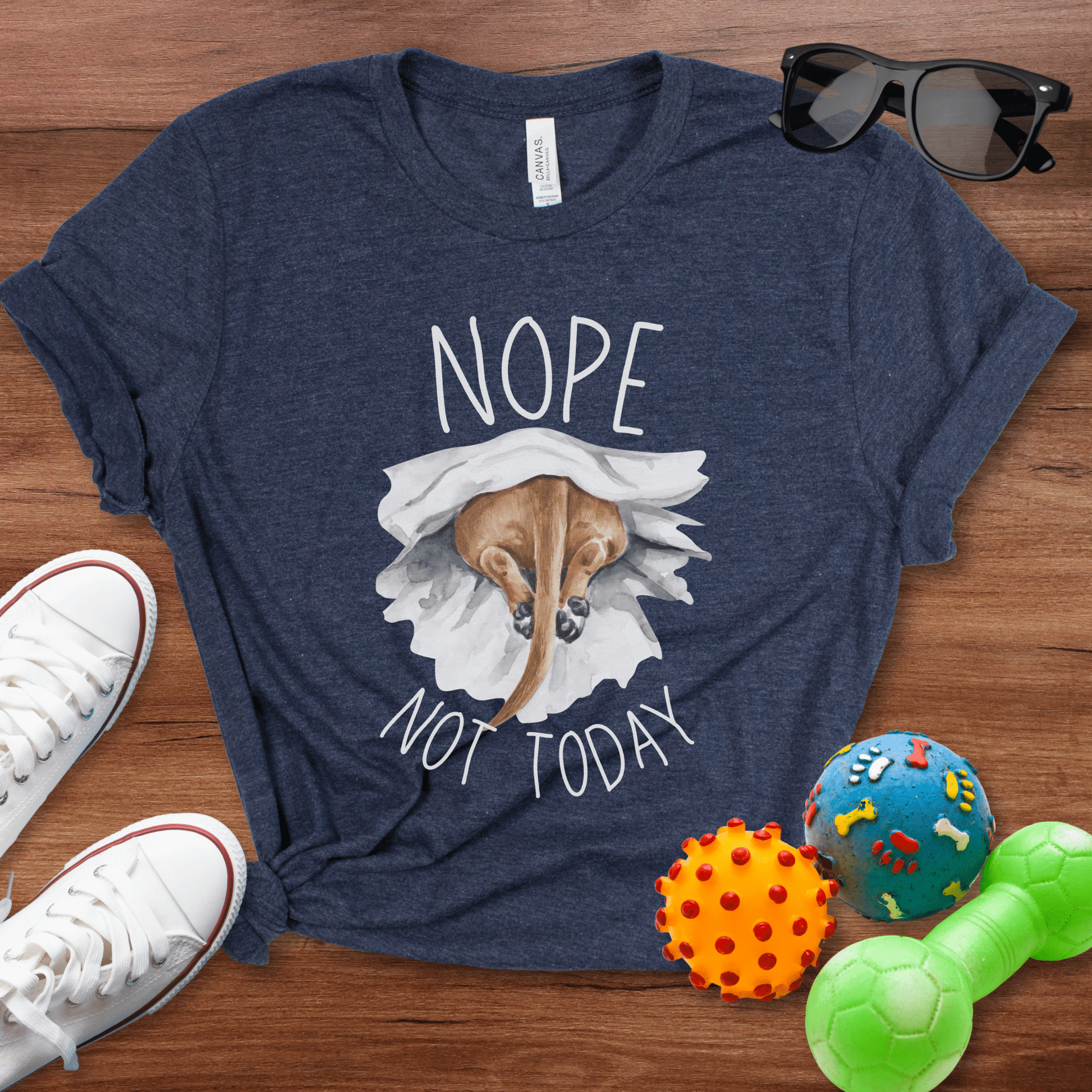 Nope Not Today Shirt - The Pawsitive Initiative