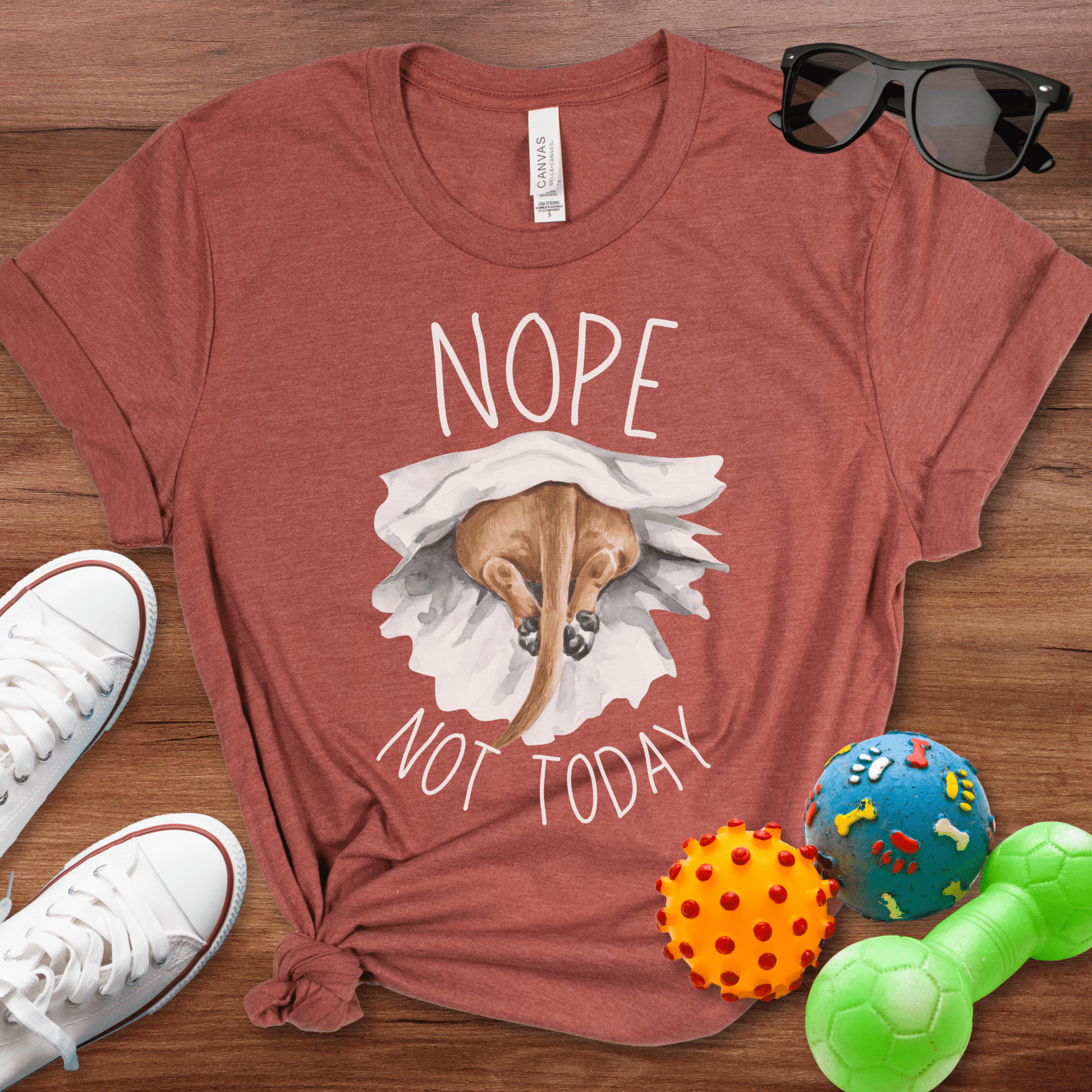 Nope Not Today Shirt - The Pawsitive Initiative