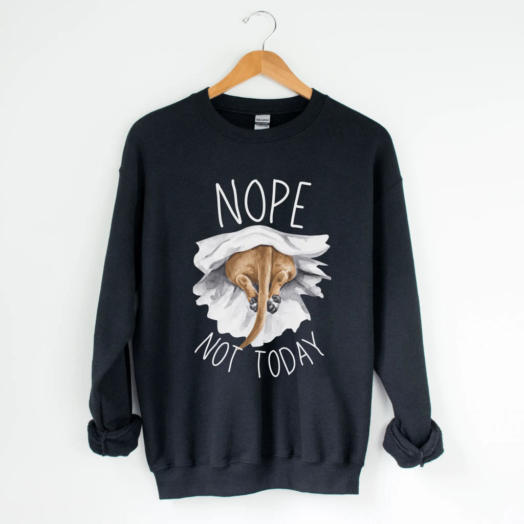 Nope Not Today Sweatshirt - The Pawsitive Initiative