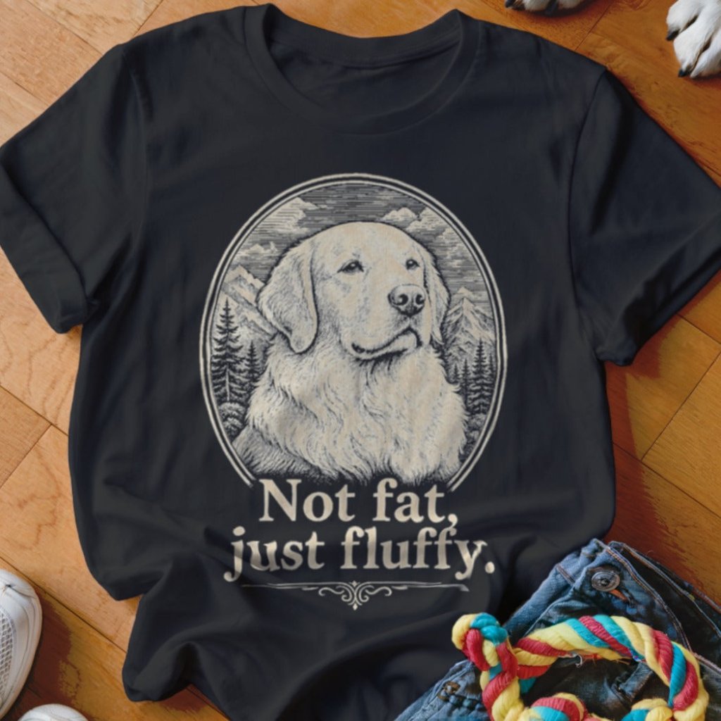 Not Fat, Just Fluffy Shirt - The Pawsitive Initiative