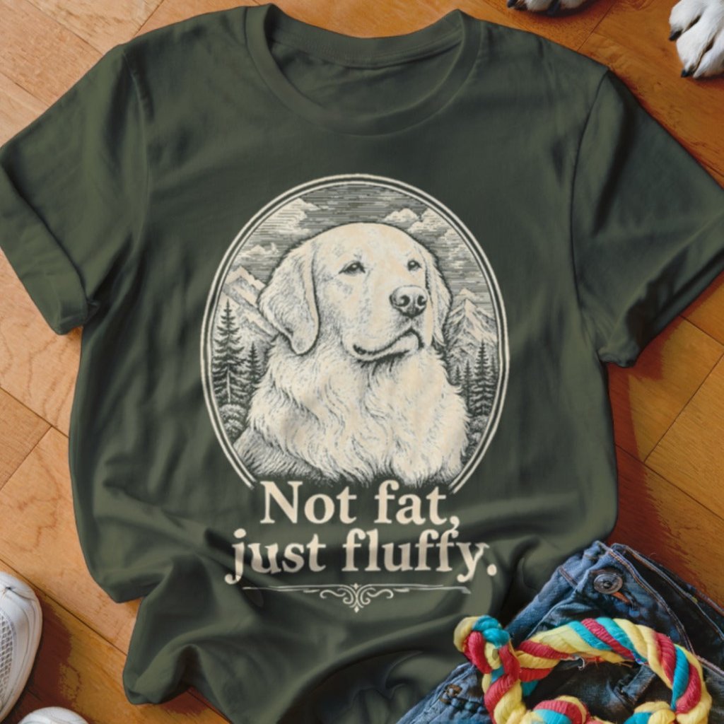 Not Fat, Just Fluffy Shirt - The Pawsitive Initiative