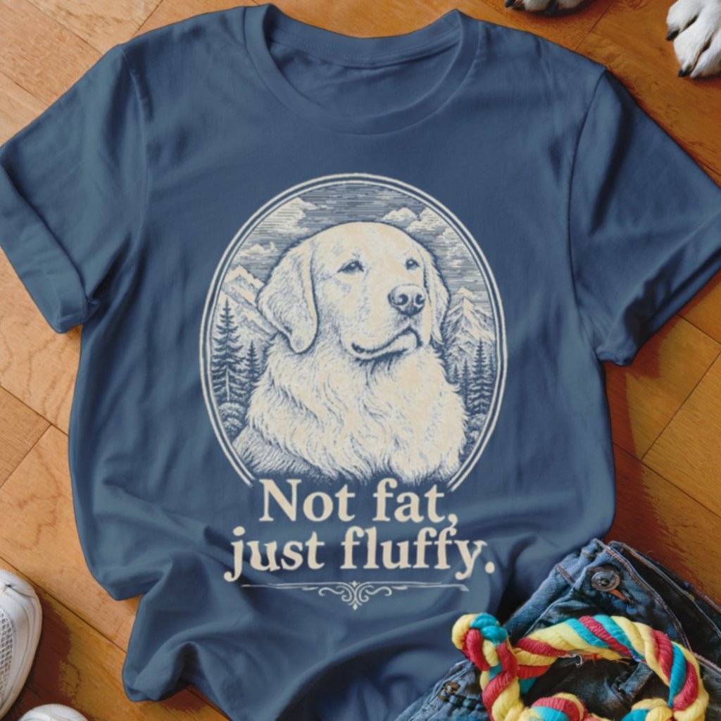 Not Fat, Just Fluffy Shirt - The Pawsitive Initiative