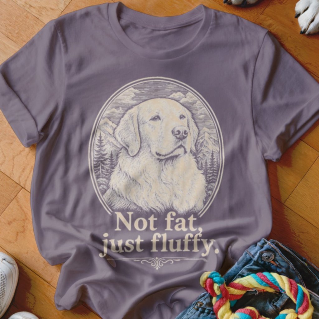 Not Fat, Just Fluffy Shirt - The Pawsitive Initiative