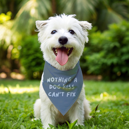 Nothing a Dog Kiss Can't Fix Bandana - The Pawsitive Initiative