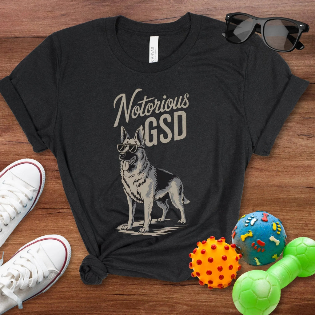Notorious GSD Shirt - The Pawsitive Initiative