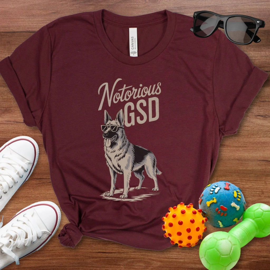 Notorious GSD Shirt - The Pawsitive Initiative