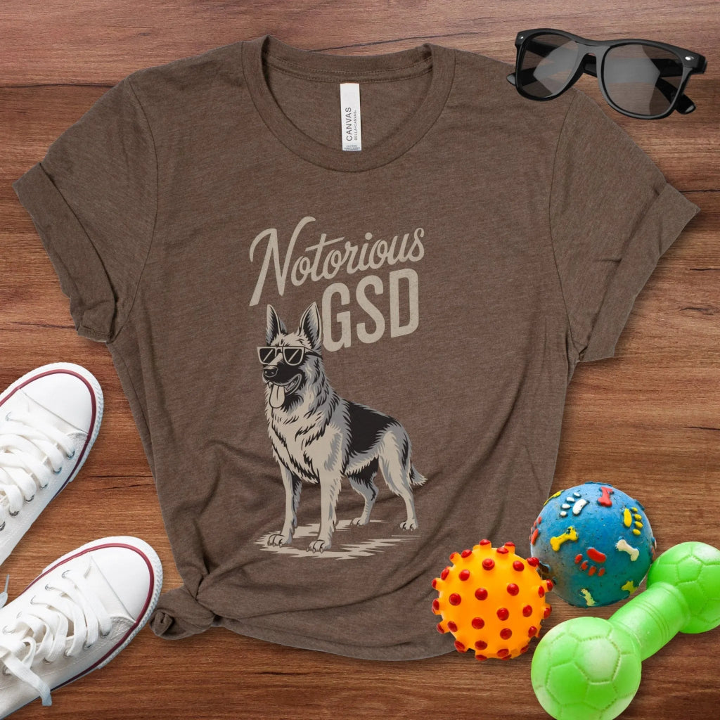 Notorious GSD Shirt - The Pawsitive Initiative