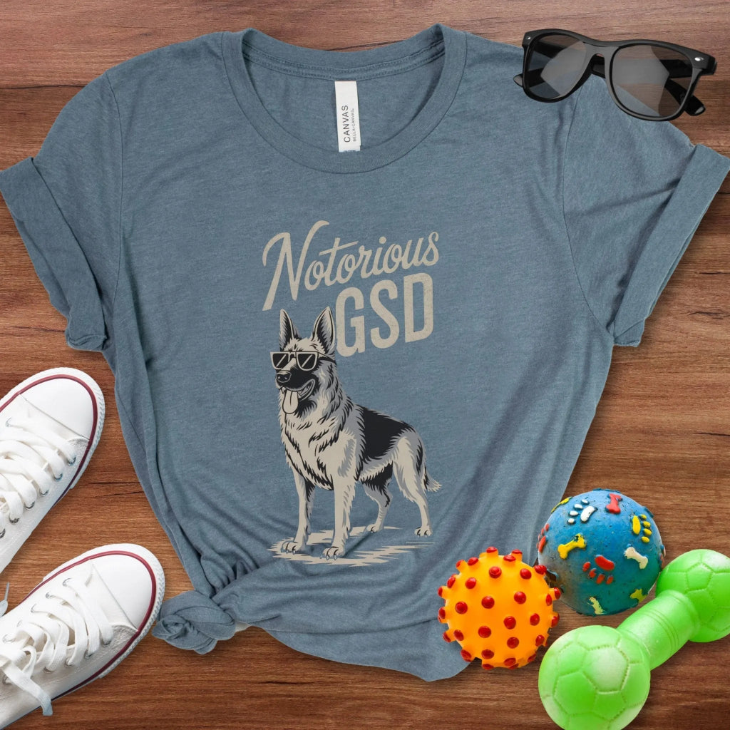 Notorious GSD Shirt - The Pawsitive Initiative