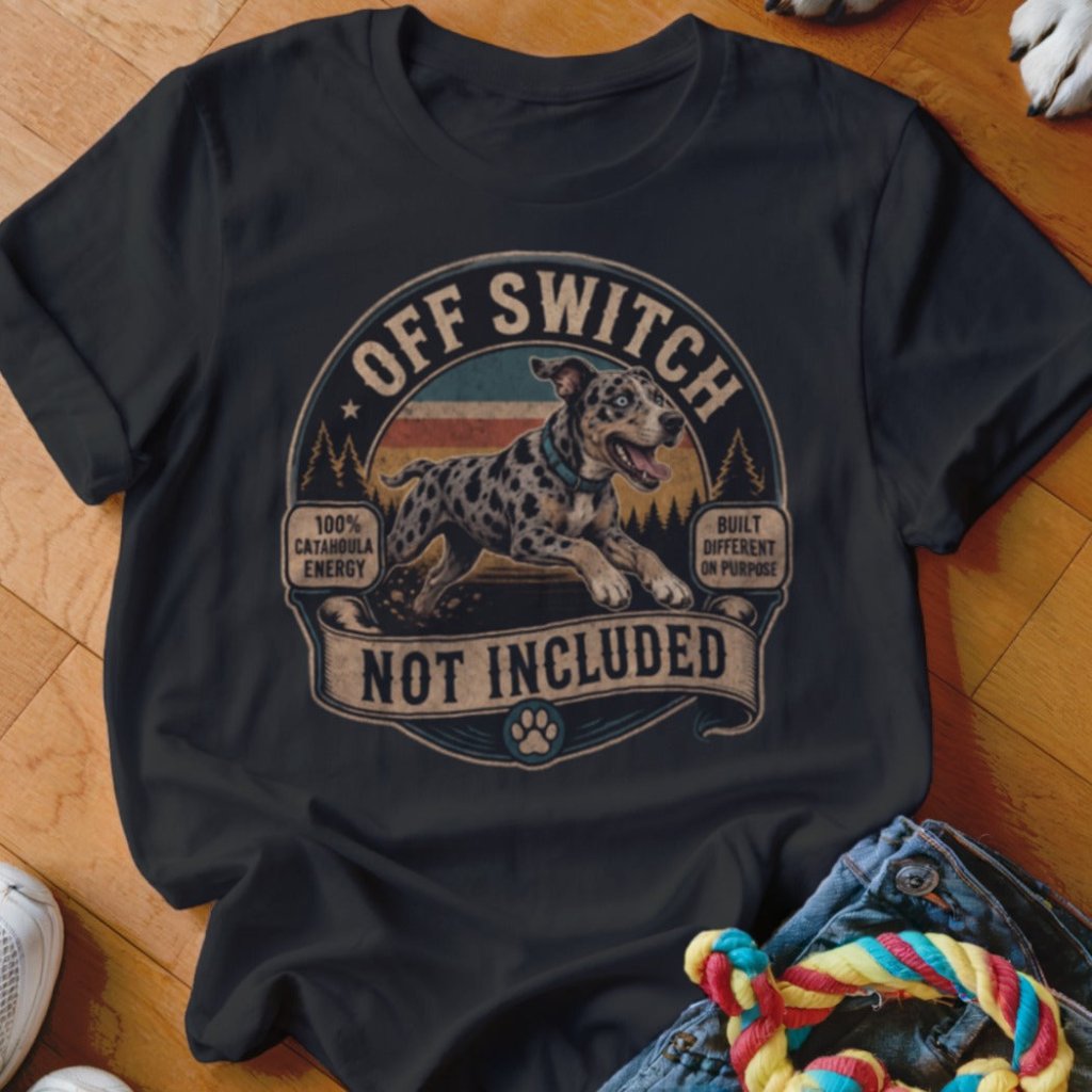 Off Switch Not Included Shirt - The Pawsitive Initiative