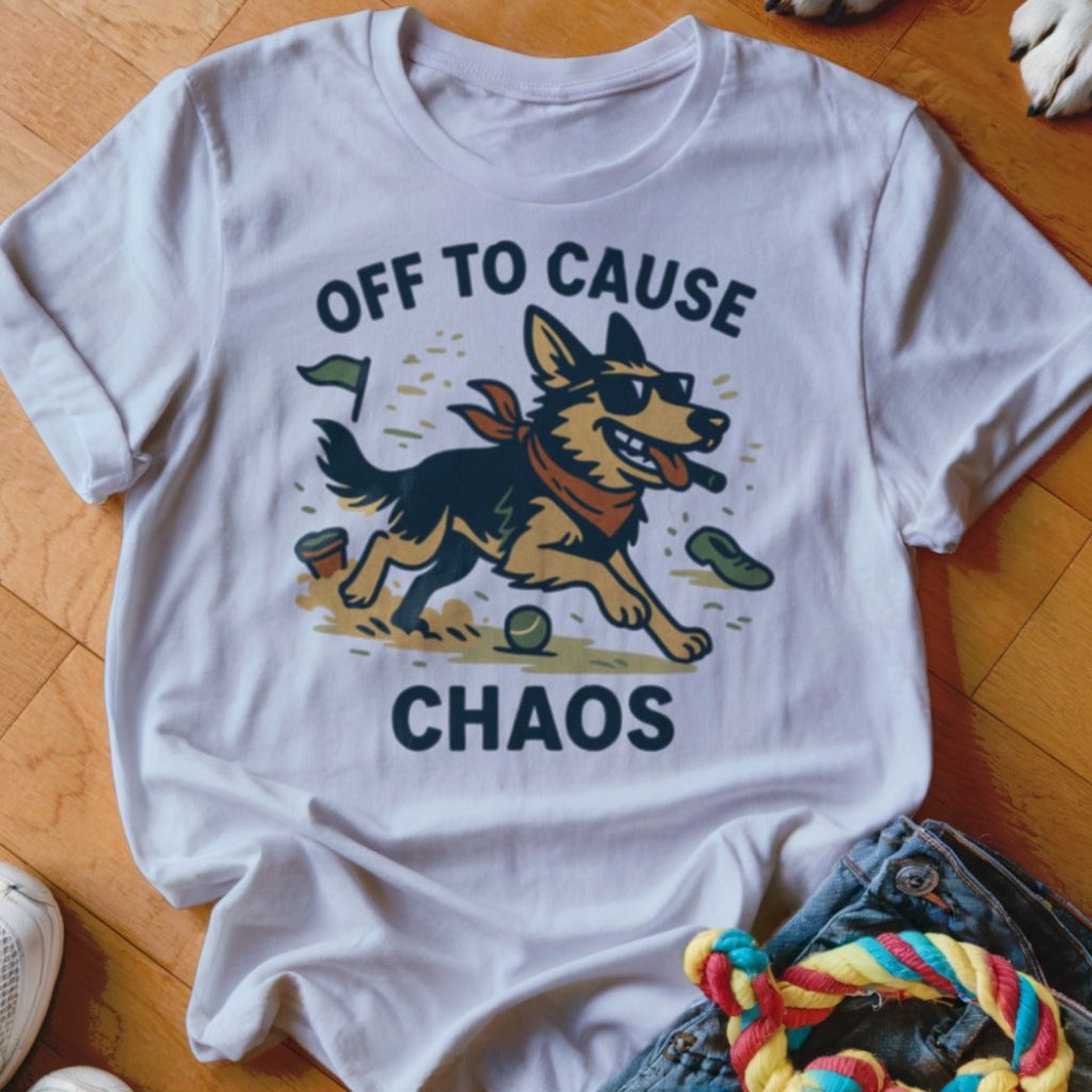 Off to Cause Chaos Shirt - The Pawsitive Initiative