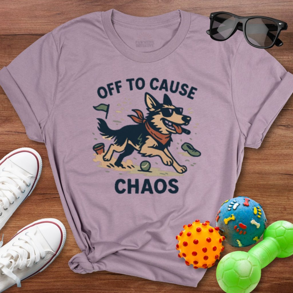Off to Cause Chaos Shirt - The Pawsitive Initiative