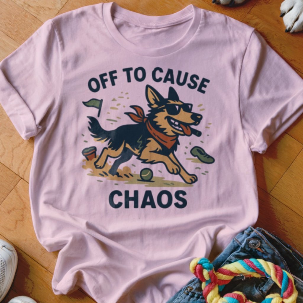 Off to Cause Chaos Shirt - The Pawsitive Initiative