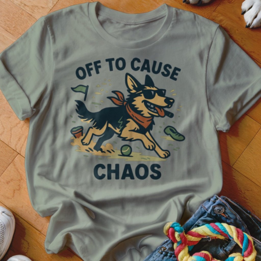 Off to Cause Chaos Shirt - The Pawsitive Initiative