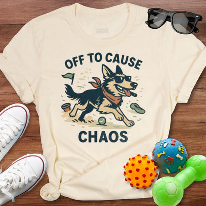 Off to Cause Chaos Shirt - The Pawsitive Initiative